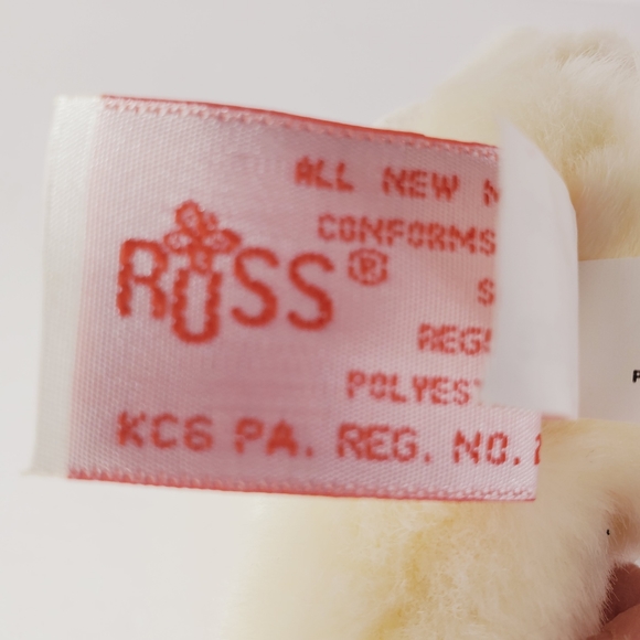 Russ Christmas Holiday Angel Bear and Present Vtg - Picture 5 of 6